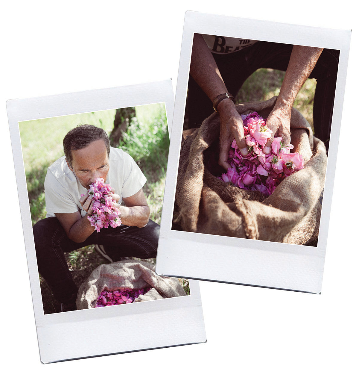 Olivier Cresp photo with flowers - AkroFragrances